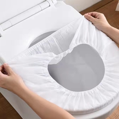 De waterdichte Beschikbare Dekking van Toiletseat voor niet Geweven Reishotel