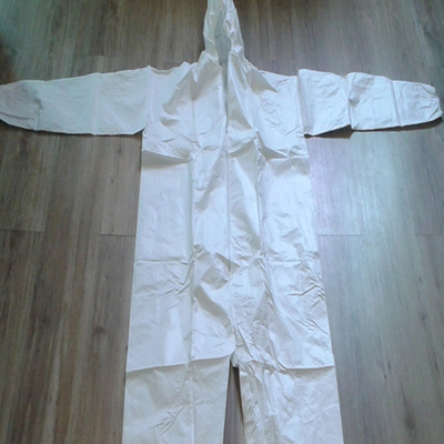 Witte eenmalige kleding voor medische zorg met verpakking 1pc/zak