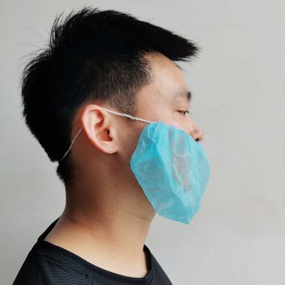 Wegwerp baardbeschermer van non-woven materiaal ISO CE gecertificeerd Milieuvriendelijk