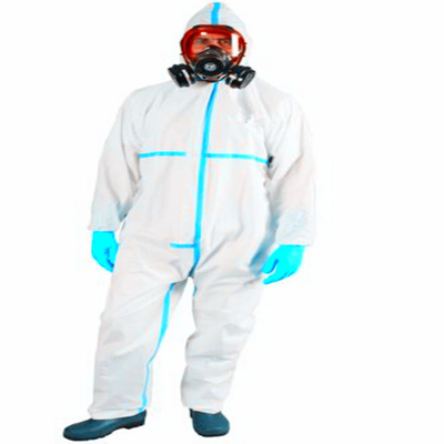 Cleanroom Chemische Medische PPE van het het Kostuumovertrek van Ppekit Beschikbare Hazmat