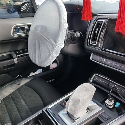 Plastic niet Geweven Dekking 0.02mm van het Auto Beschikbare Stuurwiel