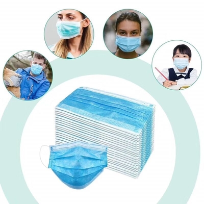 Het blauwe Zwarte Witte Roze Medische Masker van het Volwassenen niet Geweven Gezicht 3 Laag