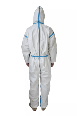 Wit PPE Overtrek Beschikbaar Overtrek SMS voor Industriële Eenvormige Workwear